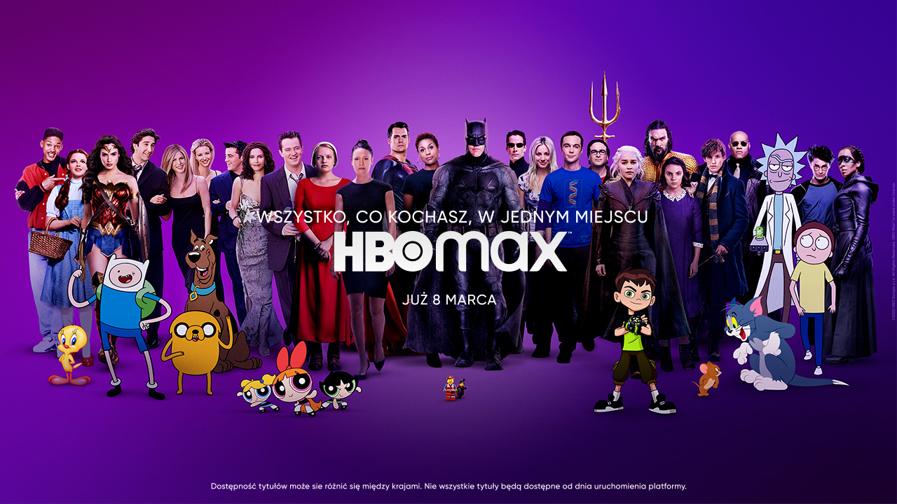 HBO Max w Polsce - premiera potwierdzona. Cena i inne szczegóły